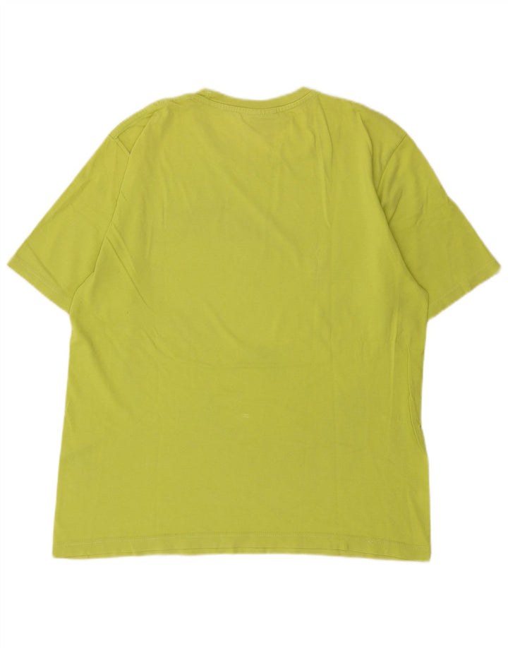 Męski T-shirt Champion z grafiką, średni zielony