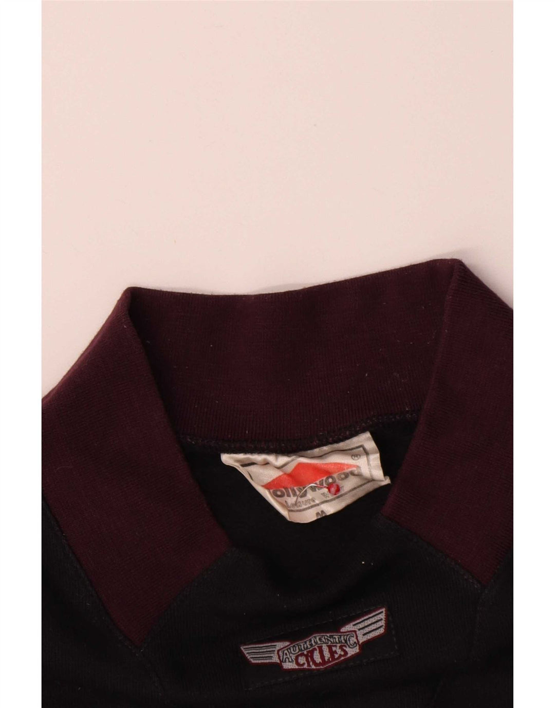 Sweter męski w stylu vintage, średniej wielkości, czarny, bawełniany