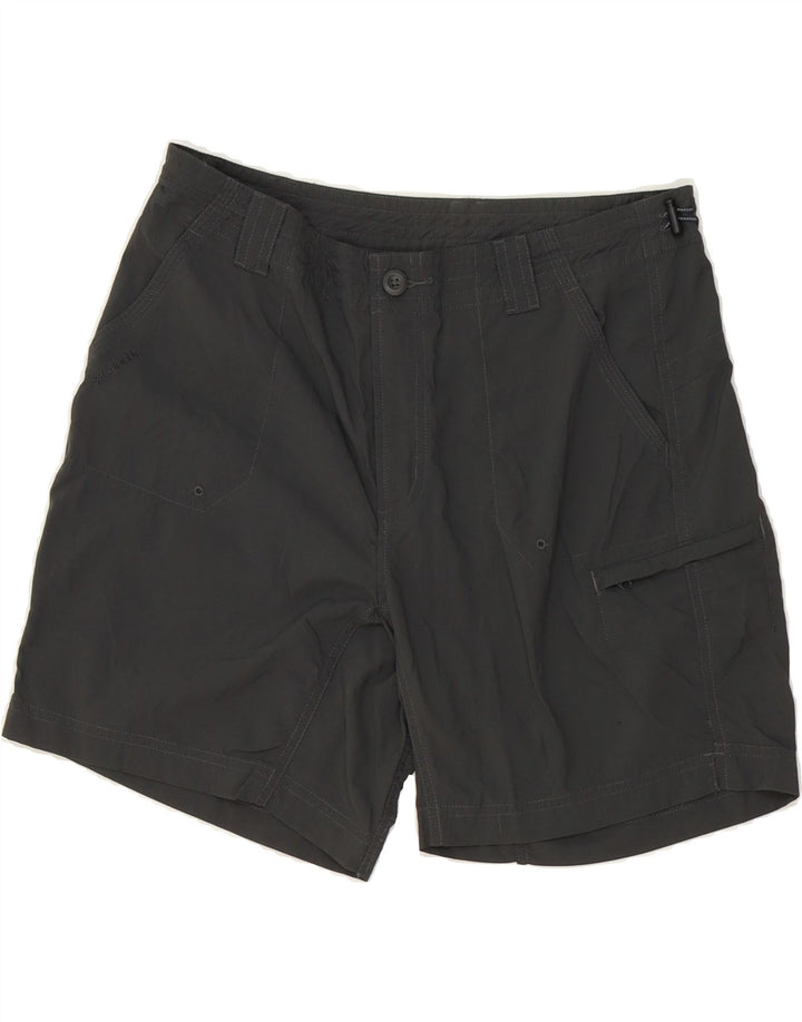 COLUMBIA Womens Cargo Shorts US 10 Large W32 Grey Nylon Vintage Columbia and Second-Hand Columbia from Messina Hembry 