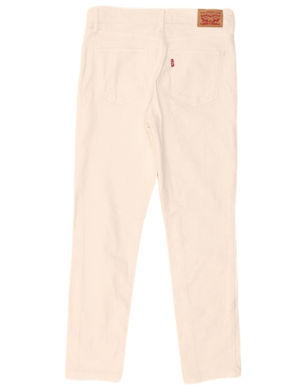 Damskie dżinsy Levi's 311 Shaping Skinny W28 L27 Biała bawełna