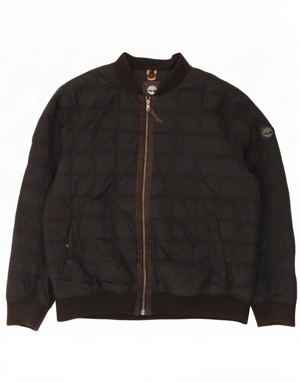 Męska ocieplana kurtka Timberland UK 42 XL, czarny nylon