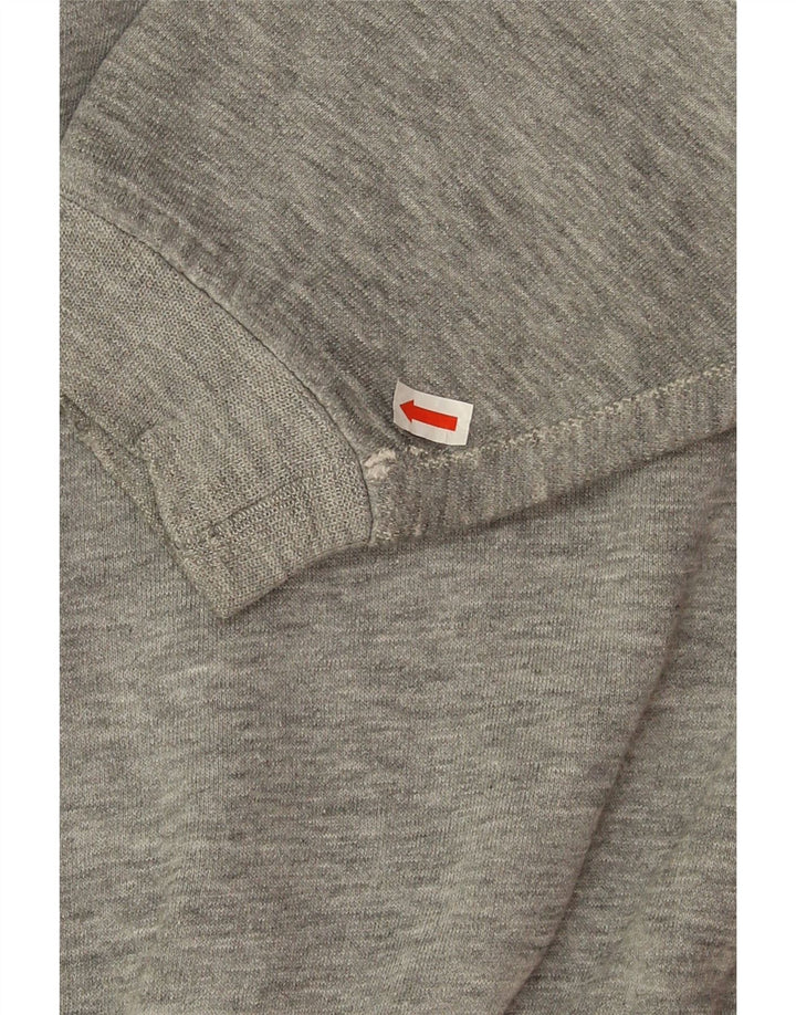 Bluza męska w stylu vintage, duża, szara