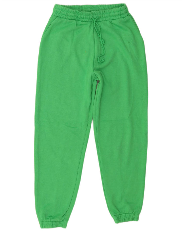 Damskie spodnie dresowe Zara Joggers UK 10 Small Green Poliester