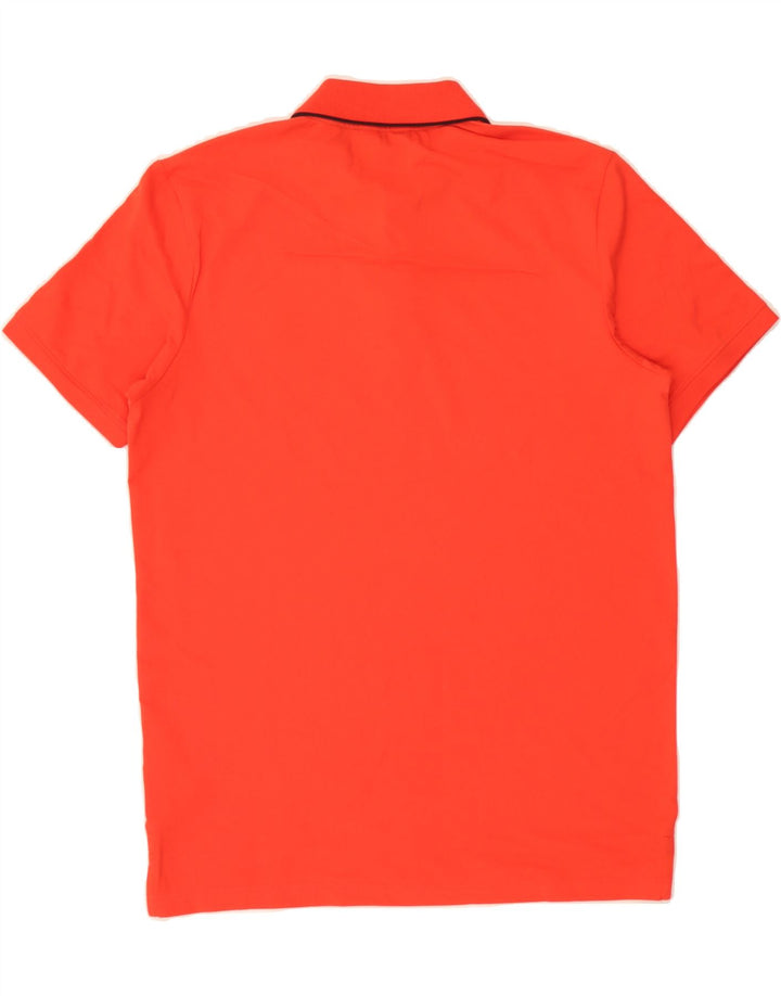 JACK & JONES Mens Polo Shirt Medium Red Cotton Vintage Jack & Jones and Second-Hand Jack & Jones from Messina Hembry 