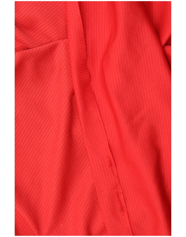 Męski T-shirt Asics, duży, czerwony, poliester