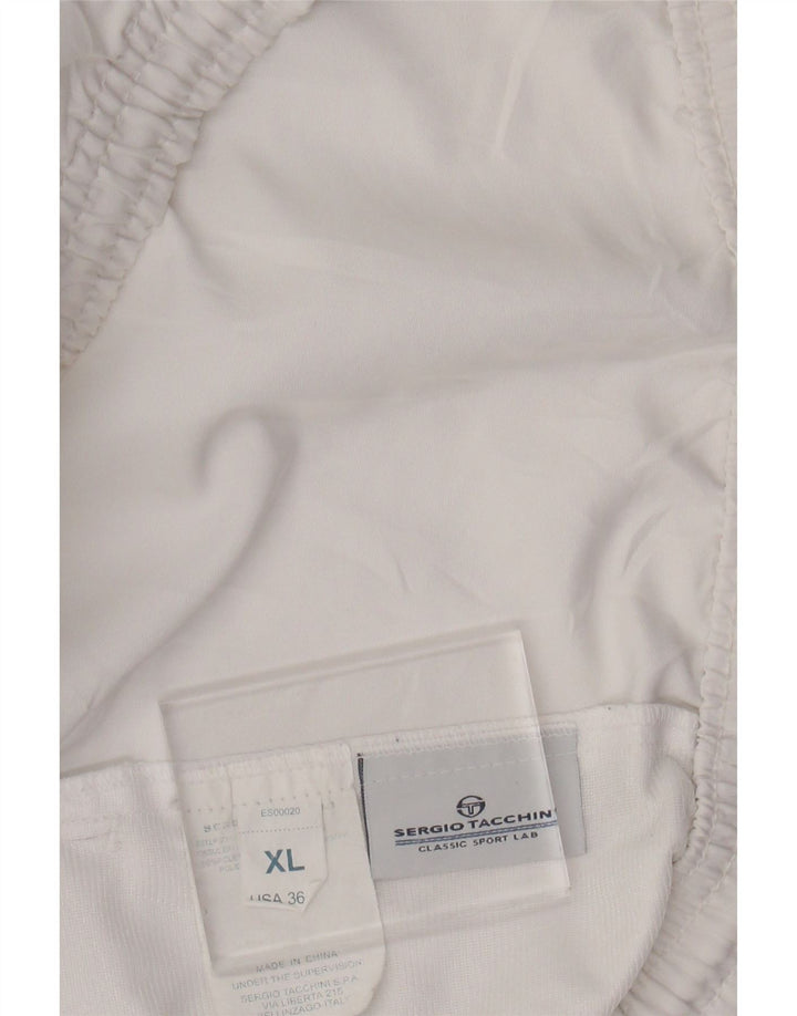 Męskie spodenki sportowe SERGIO TACCHINI XL, biały poliester