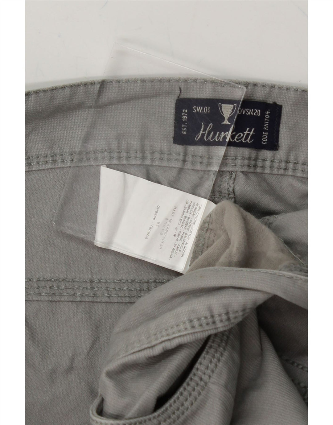 VINTAGE Mens Casual Shorts W34 Large  Grey Cotton Vintage Vintage and Second-Hand Vintage from Messina Hembry 