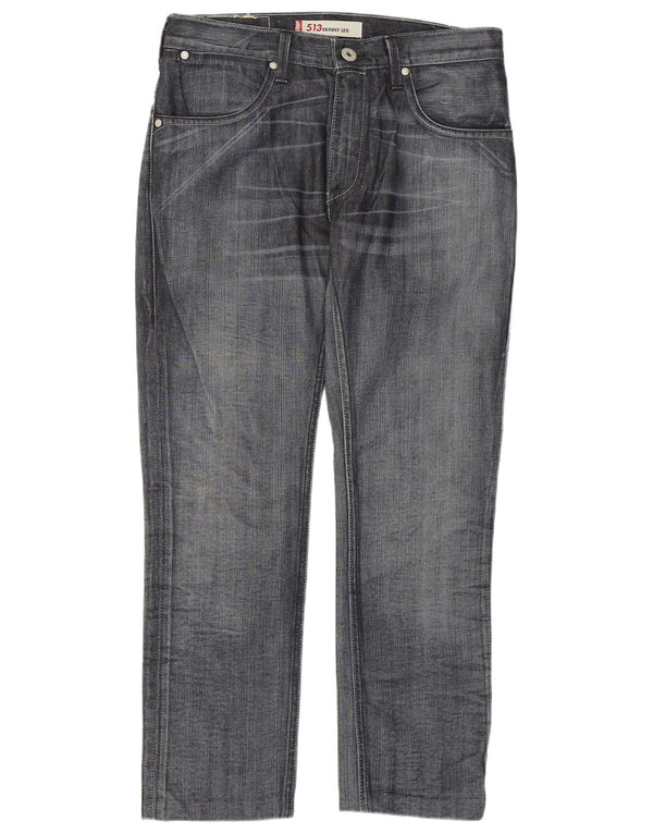 Męskie jeansy Levi's 513 Skinny W32 L27 Niebieskie