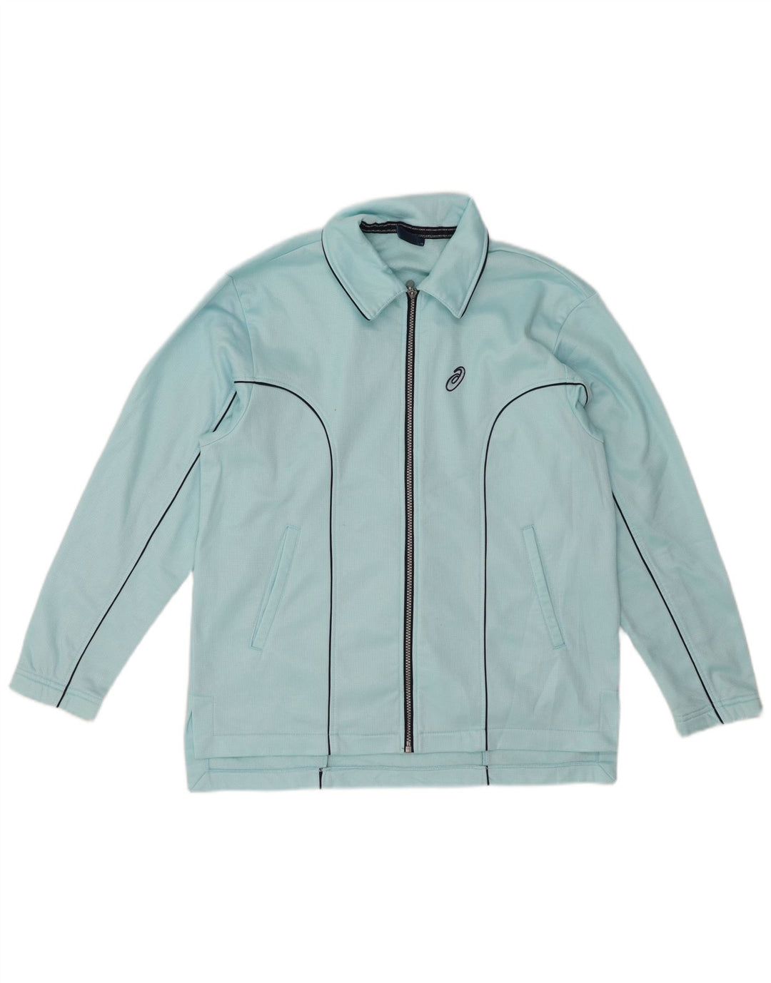 Męska kurtka dresowa ASICS, duża, niebieska