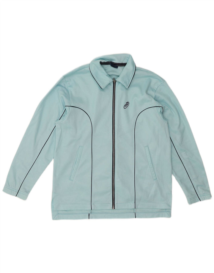 Męska kurtka dresowa ASICS, duża, niebieska
