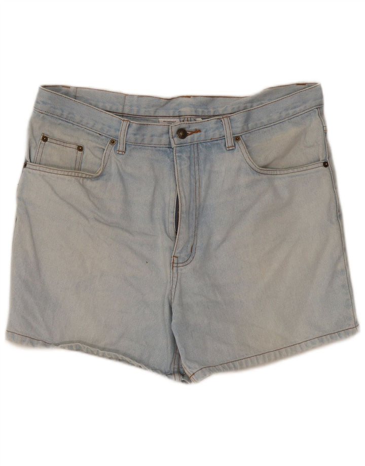 Damskie spodenki jeansowe w stylu vintage W38 XL, niebieska bawełna