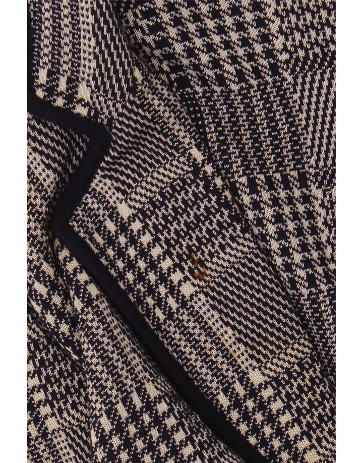 VALENTINO Damska marynarka Miss V IT 48 XL Granatowa pepitka