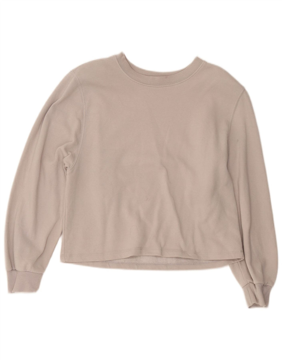 Bluza damska Zara Crop Sweter UK 14 Średnia szara bawełna