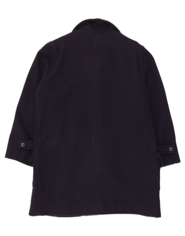 VINTAGE Mens Duffle Coat UK 40 Large Navy Blue