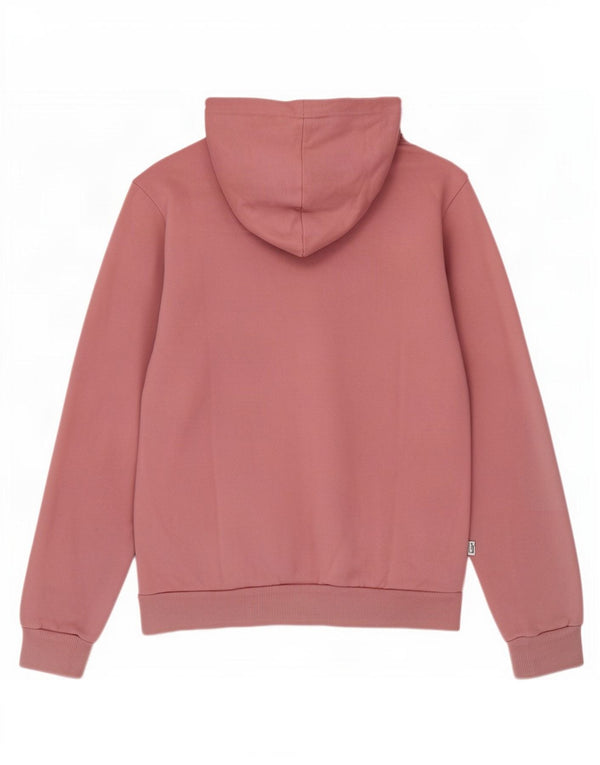 Damska bluza z kapturem Puma z grafiką UK 12, średnia różowa bawełna