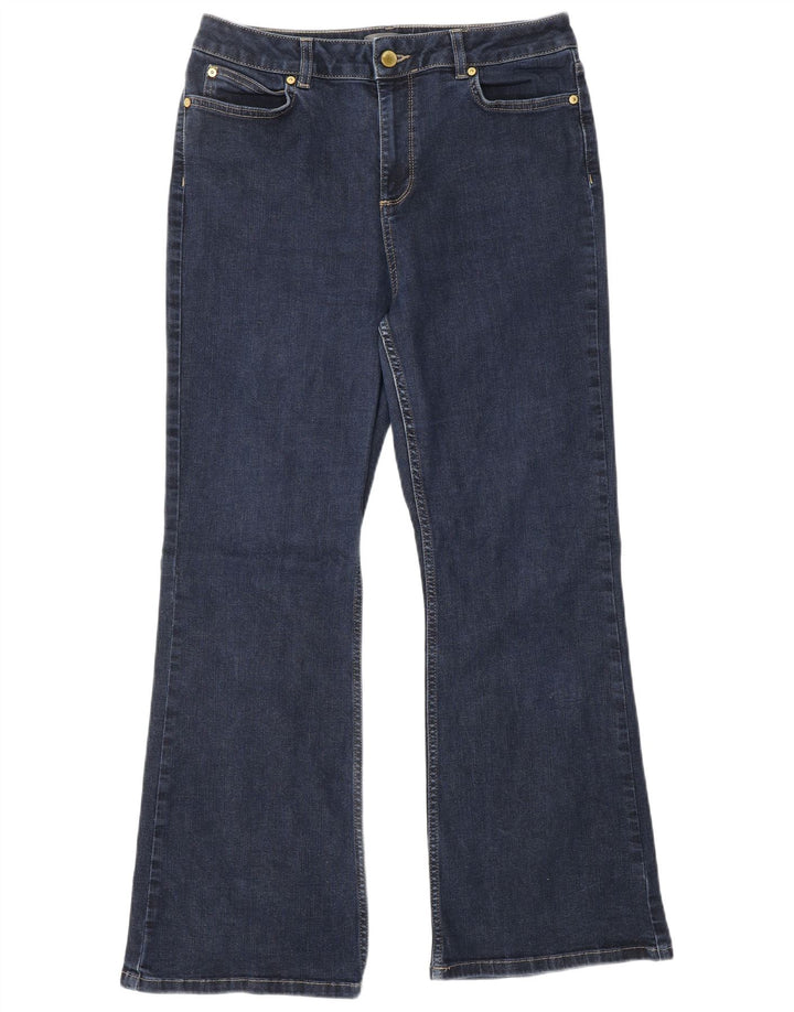 Damskie dżinsy Bootcut MINT VELVET UK 14 Medium W30 L28 Granatowa bawełna