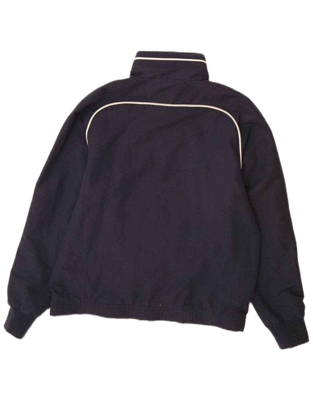 Kurtka męska dresowa CHAMPION, średni granatowy, poliester w blokach kolorów