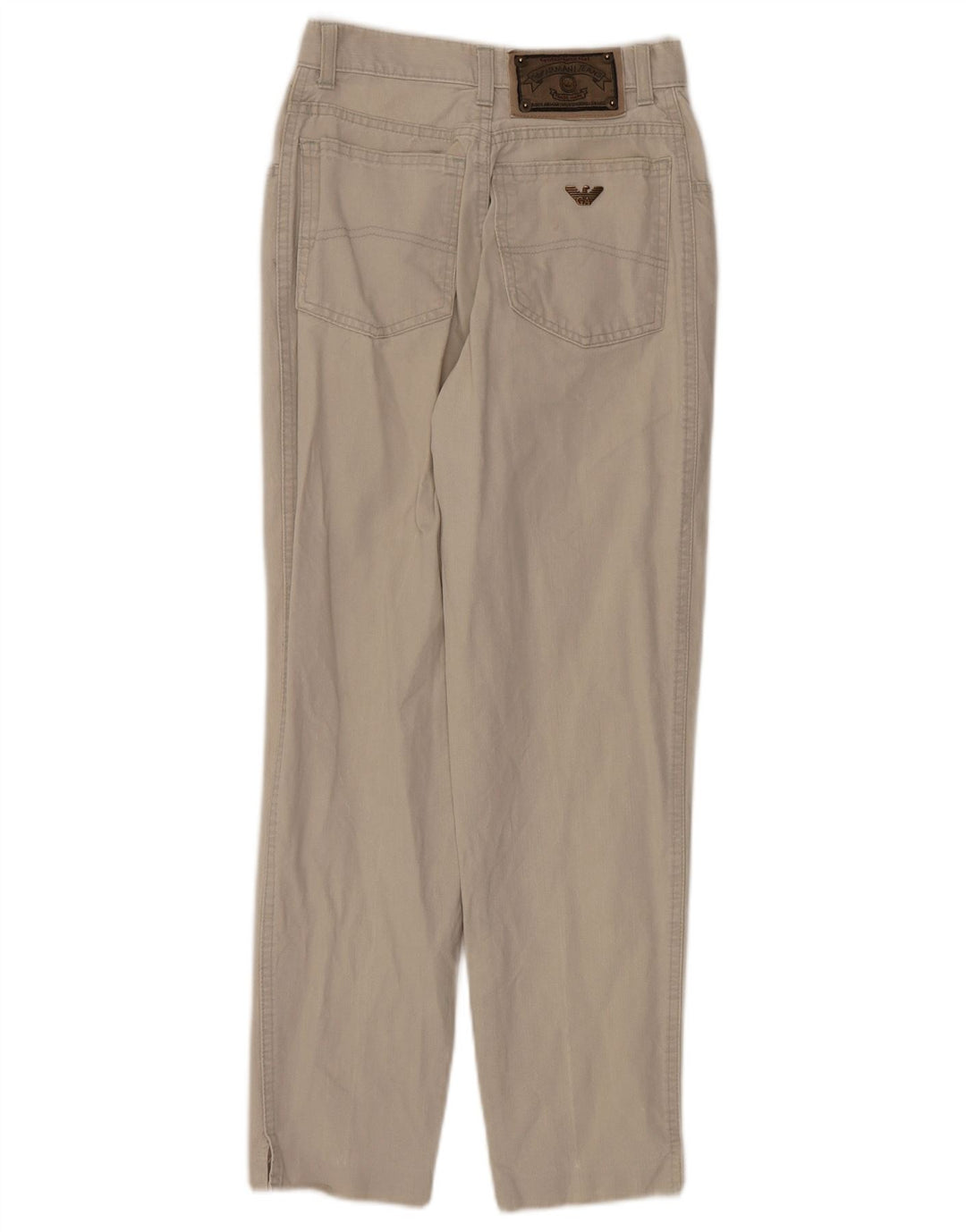 Damskie jeansy zwężane Armani W27 L26 Szara bawełna