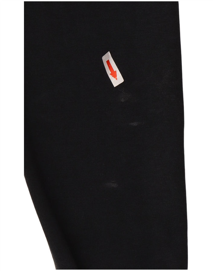 Męskie spodnie dresowe Nike, małe, czarne, bawełniane