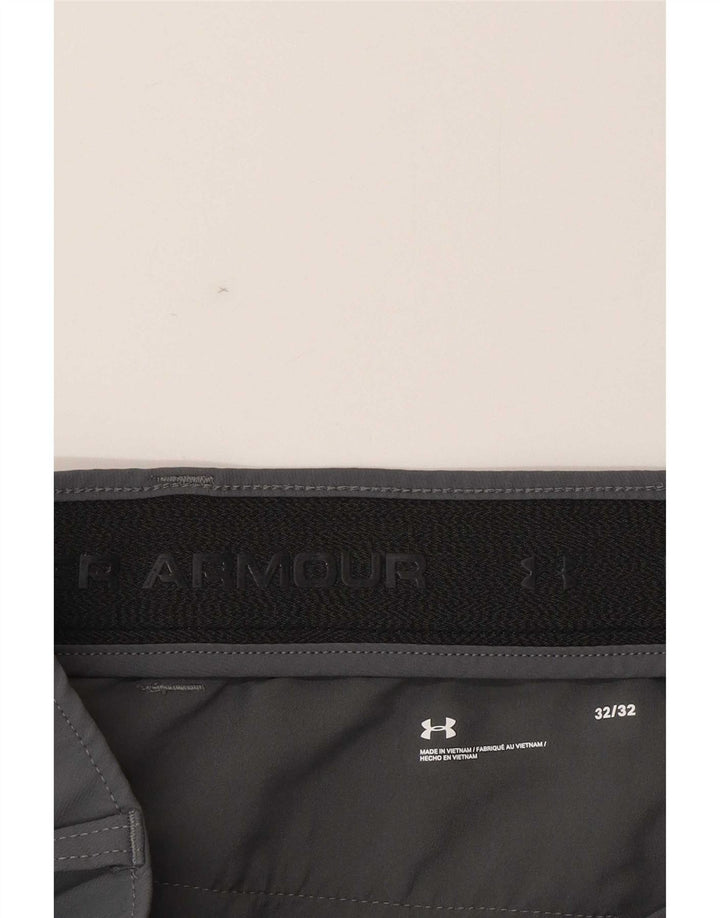 Męskie spodnie typu chino Under Armour W32 L32 Szary poliamid