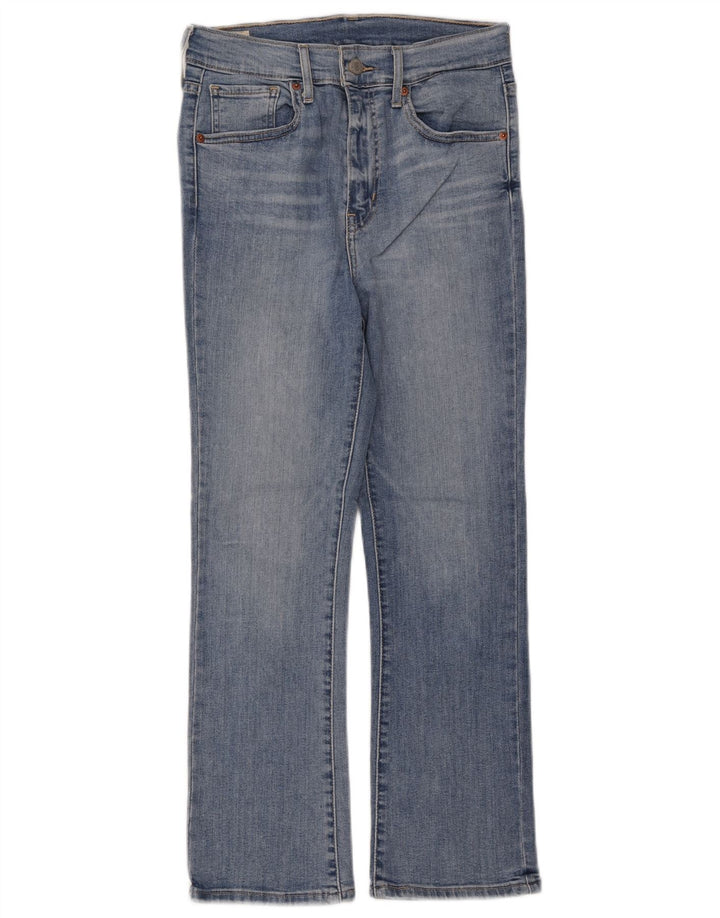 LEVI'S Womens Bootcut Jeans W27 L26 Blue Cotton