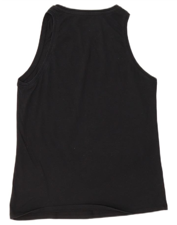 Damska kamizelka Nike Dri Fit Graphic Top UK 10, mała czarna