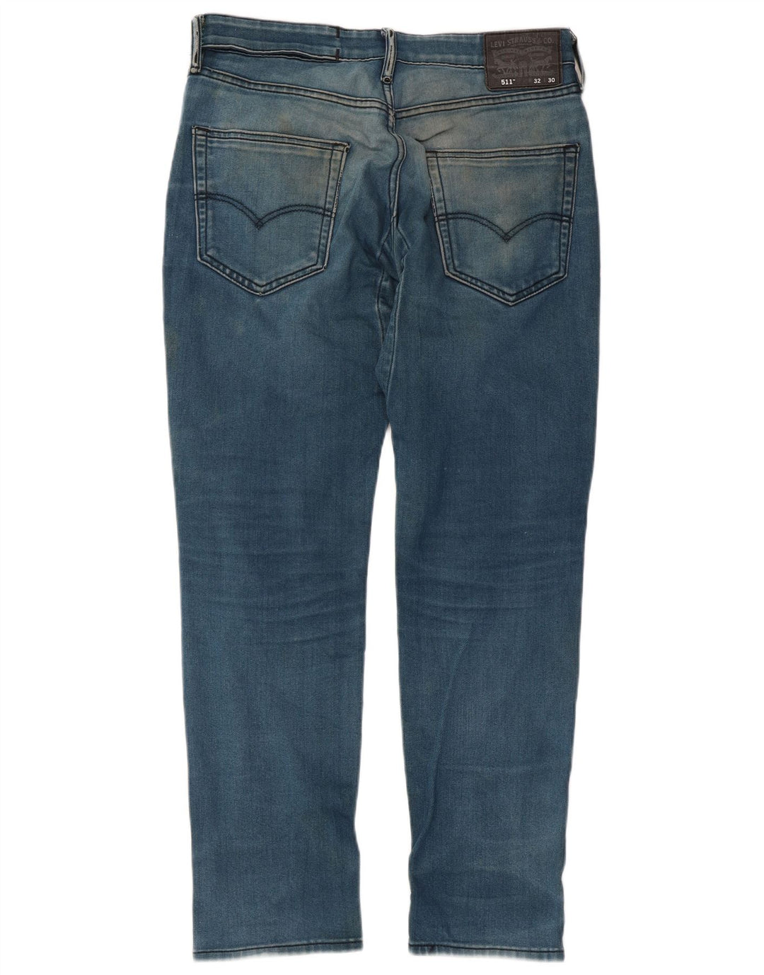 Męskie jeansy Levi's 511 Slim W32 L30 Niebieska bawełna