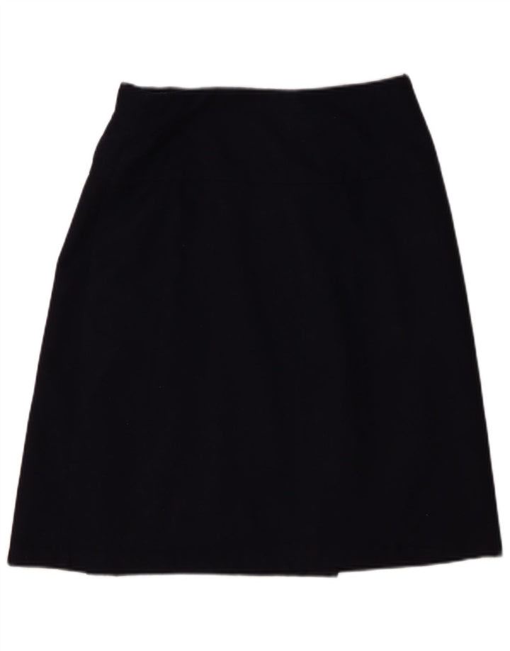 Spódnica damska Benetton IT 42 Medium W28 Granatowa wełna