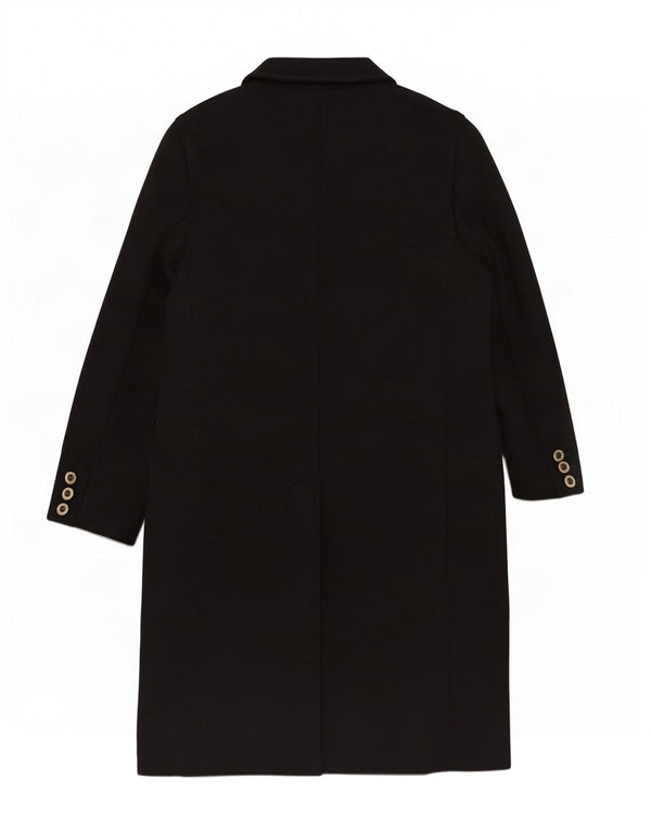 Damski płaszcz weekendowy Max Mara UK 12, średnia czarna wełna