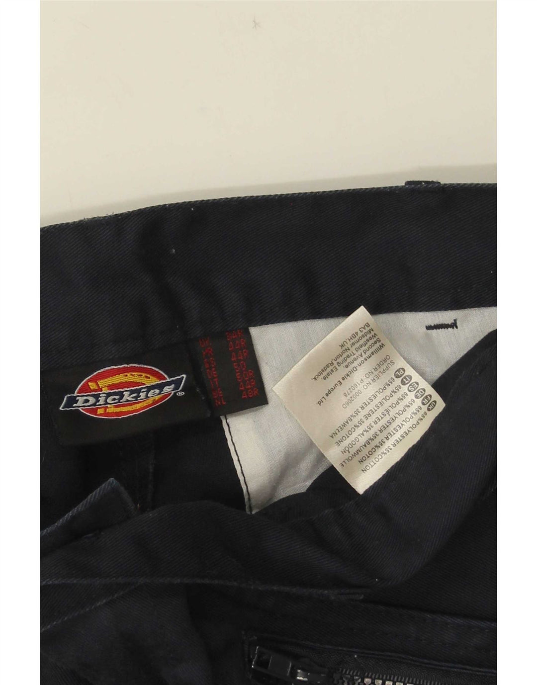 Spodnie męskie Dickies Straight Cargo W34 L31 Granatowy poliester