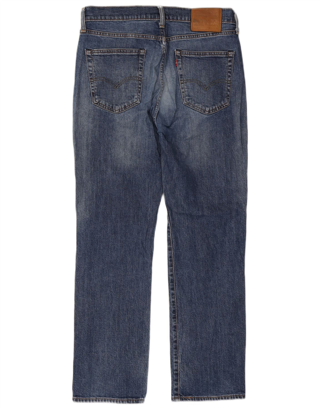 Męskie jeansy Levi's 514 w trudnej sytuacji W32 L30 Niebieska bawełna