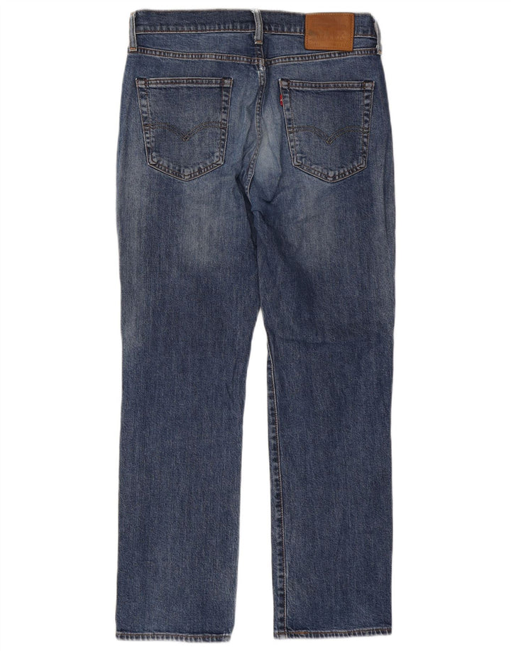 Męskie jeansy Levi's 514 w trudnej sytuacji W32 L30 Niebieska bawełna