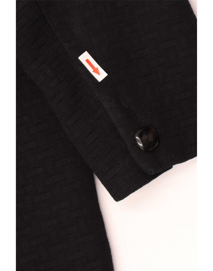 Płaszcz damski vintage UK 12 Medium Black