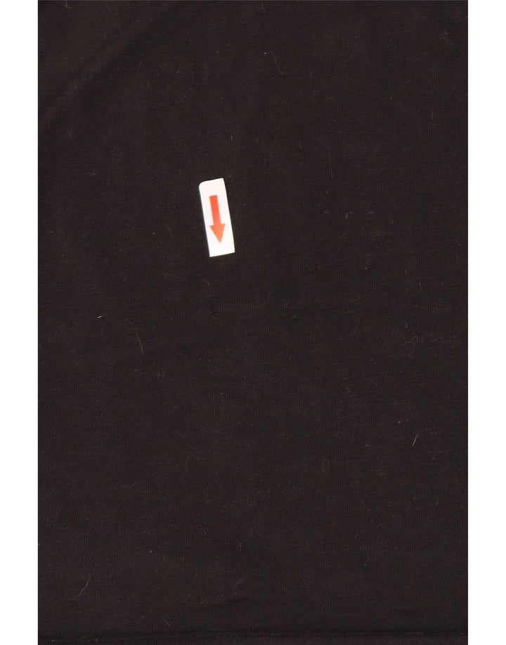 Damska kamizelka Adidas Crop Graphic Top UK 12 Medium Black