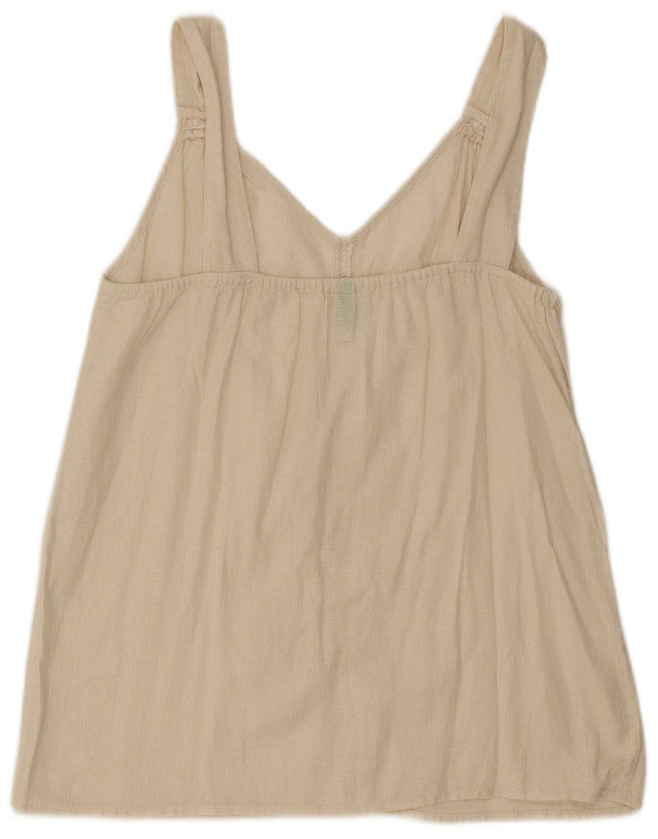 Damski top na ramiączkach Benetton UK 12 Medium Off White