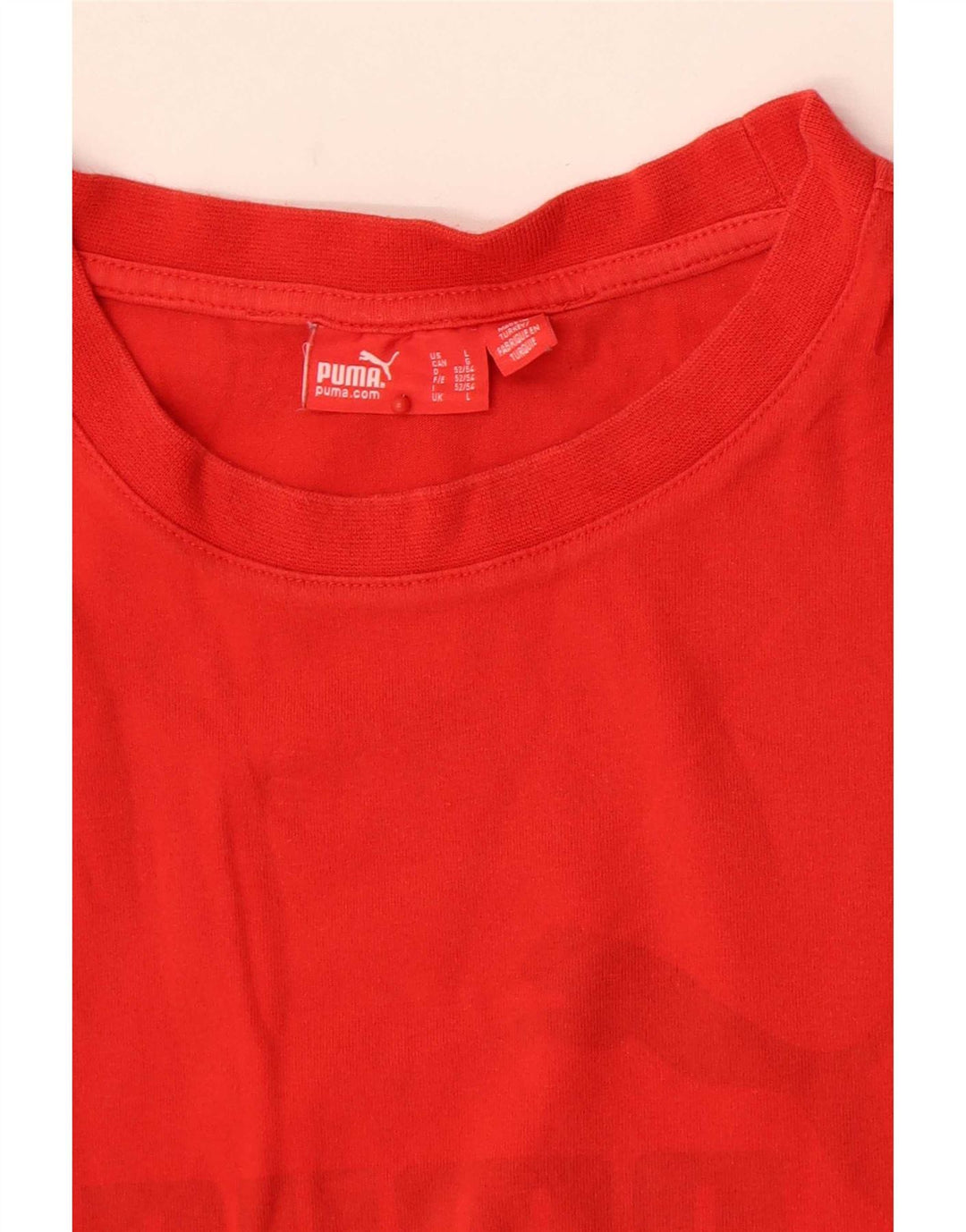 Męska kamizelka z grafiką Puma, duża, czerwona