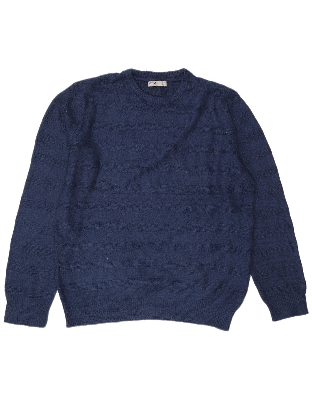 Marks & Spencer Męski sweter z okrągłym dekoltem XL, granatowy