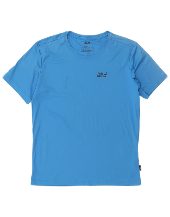 T-shirt męski Jack Wolfskin Top UK 38 Small Blue Polyester