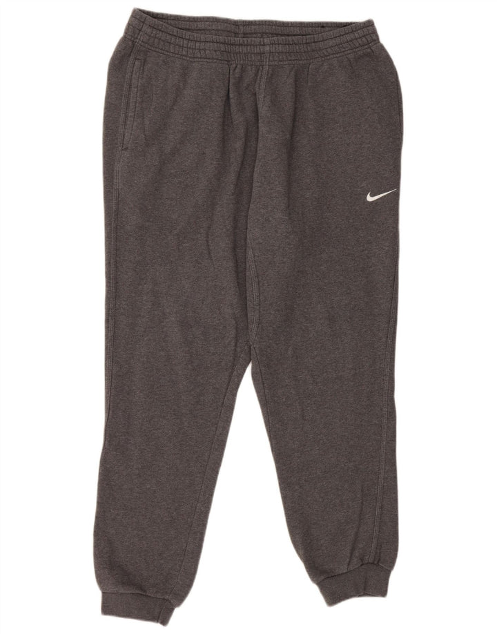 Męskie spodnie dresowe NIKE Joggery 2XL Szara bawełna