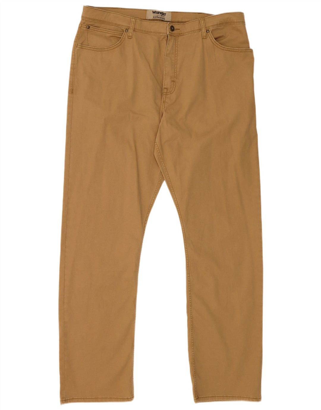 Spodnie męskie Wrangler Straight Cargo W38 L32 Beżowa bawełna
