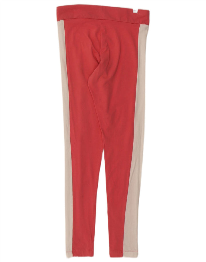 Legginsy damskie Puma UK 16, duże, różowe bloki kolorów