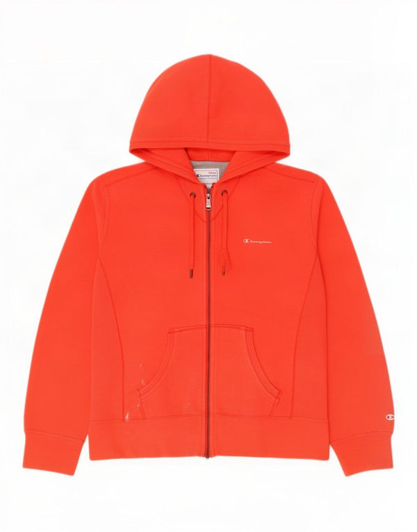 Sweter z kapturem i zamkiem błyskawicznym Champion Womens Heritage Classics UK 14 Średni Czerwony