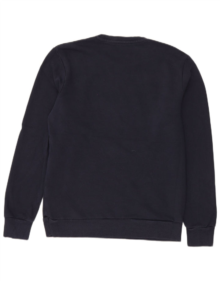Męska bluza z grafiką Jack & Jones, duża, granatowa, bawełniana