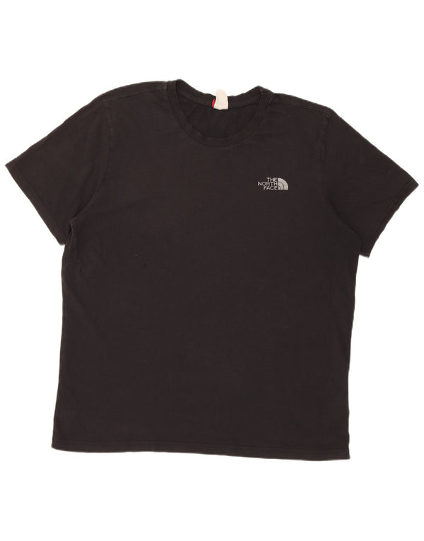 T-shirt męski The North Face, duży, czarny, bawełniany