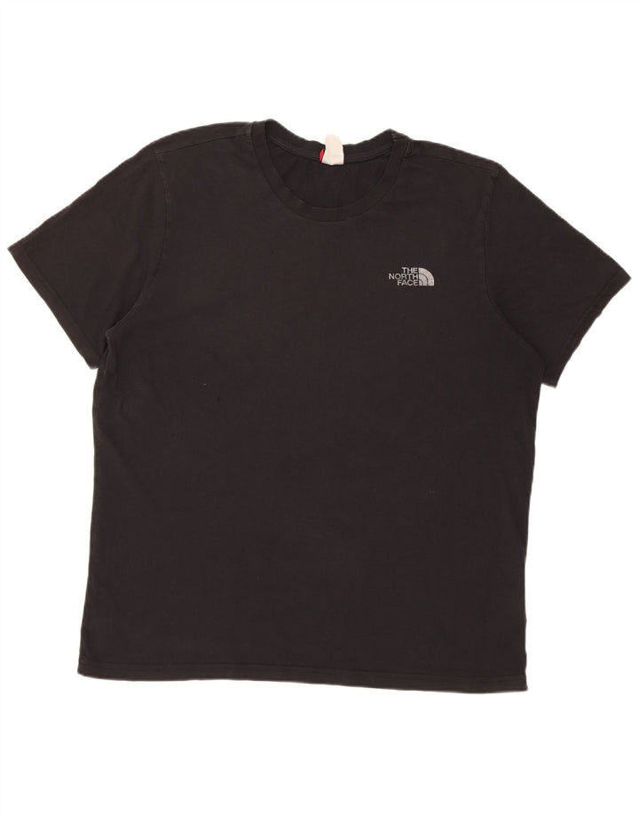 T-shirt męski The North Face, duży, czarny, bawełniany
