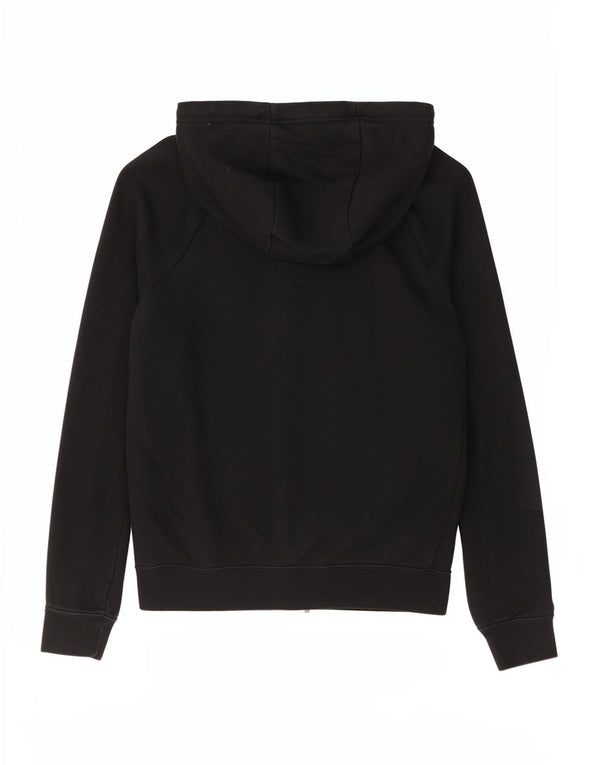 Damski sweter z kapturem i zamkiem Nike UK 6 XS, czarny, bawełniany, sportowy