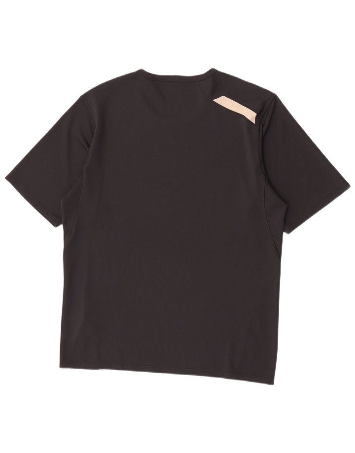 T-shirt męski Nike, średni czarny poliester