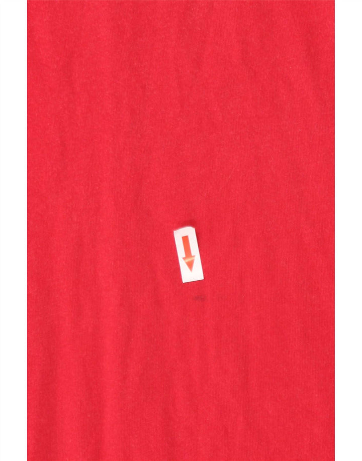 Reebok T-Shirt męski Top Medium Red Cotton