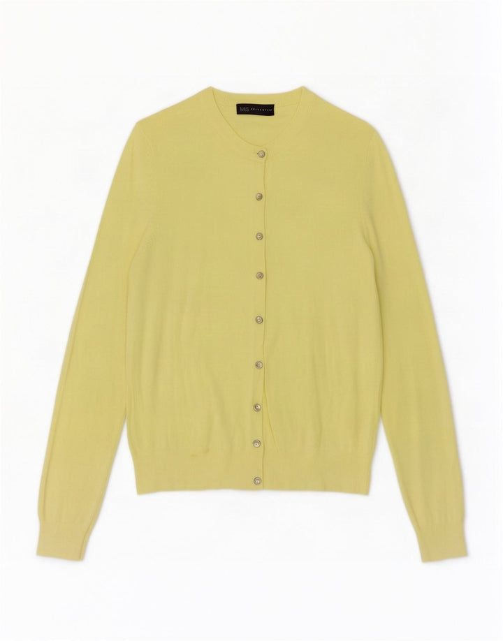 Sweter damski Marks & Spencer UK 12, średni żółty wiskoza