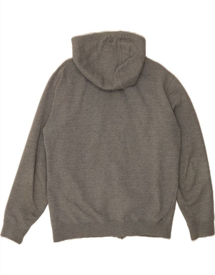 FILA Mens Graphic Hoodie Jumper Large Grey Cotton Vintage Fila and Second-Hand Fila from Messina Hembry 